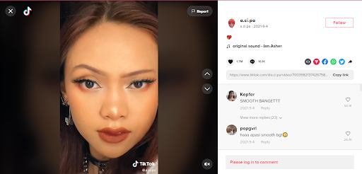 Top 10 TikTok Beauty Influencer Indonesia 2023