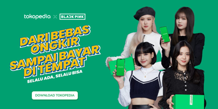 Blackpink sebagai brand ambassador Tokopedia Indonesia